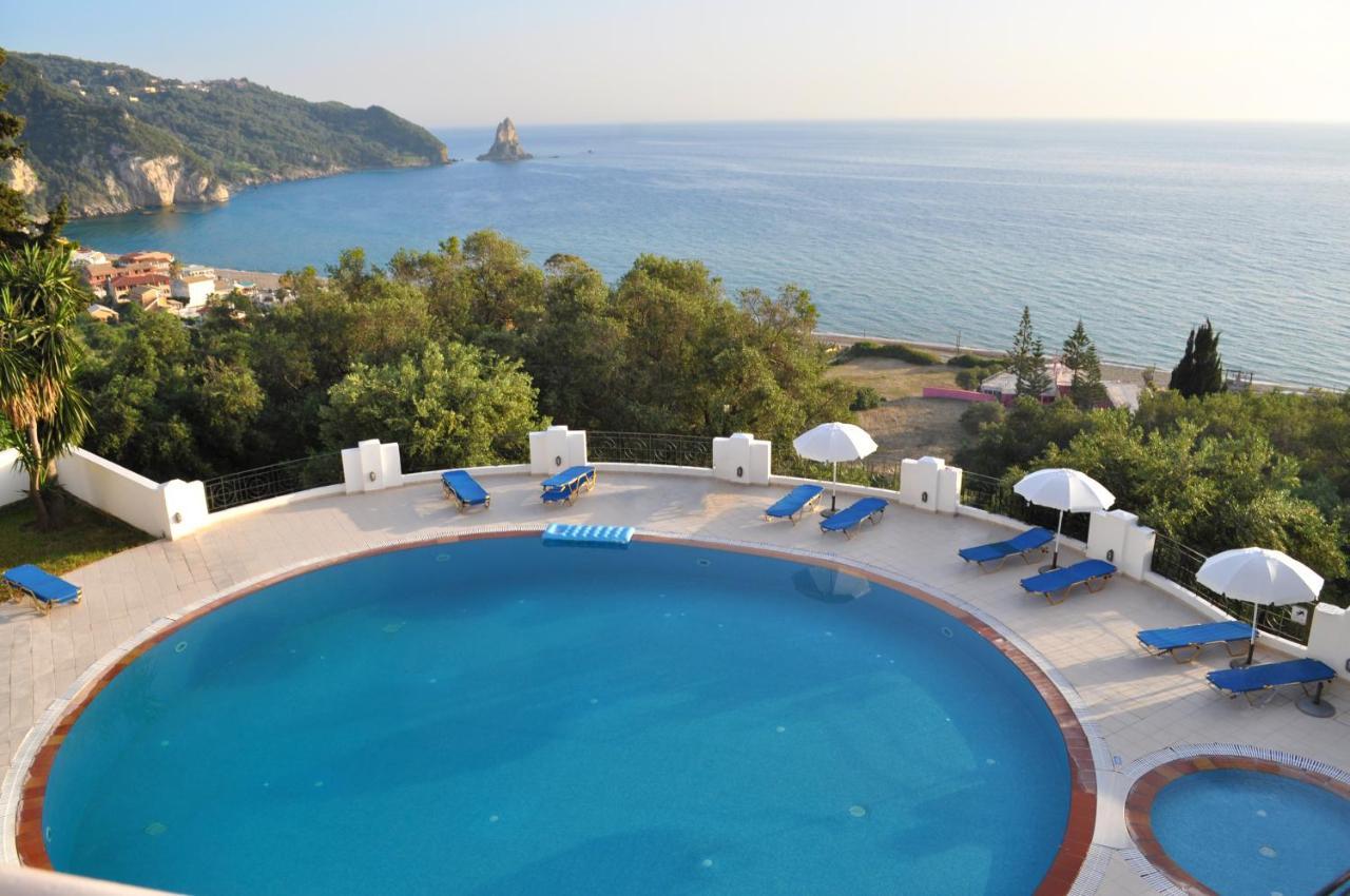 Natalia Apartment B With Panoramic Sea Views Of Agios Gordios Bay Экстерьер фото