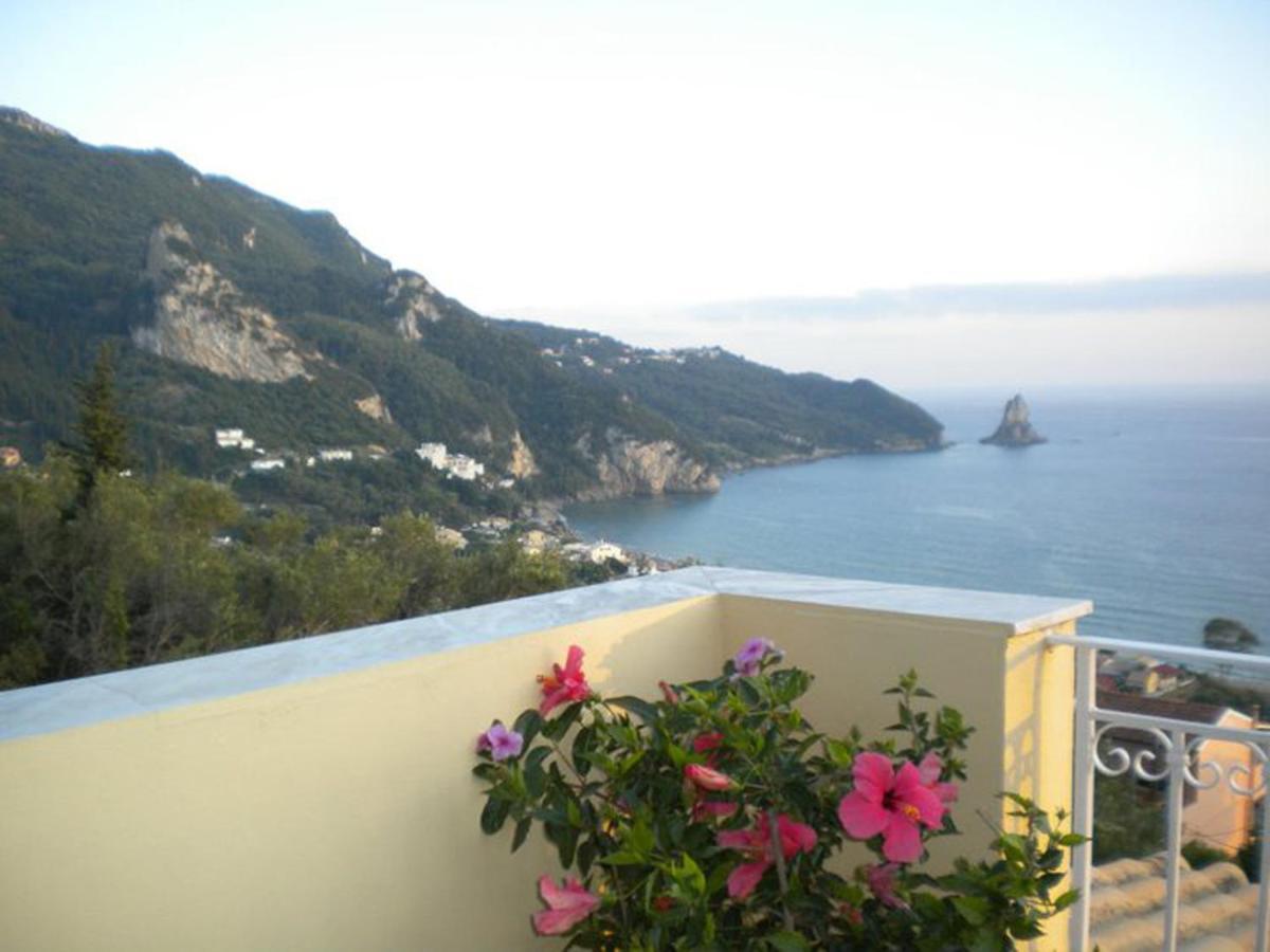 Natalia Apartment B With Panoramic Sea Views Of Agios Gordios Bay Экстерьер фото