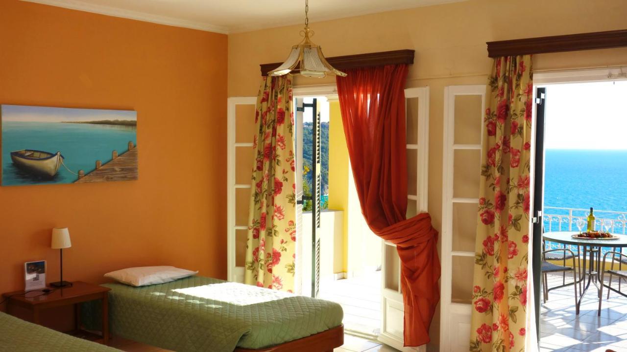 Natalia Apartment B With Panoramic Sea Views Of Agios Gordios Bay Экстерьер фото